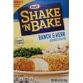 Shake 'N Bake RANCH & HERB Seasoned Coating Mix 4.75oz (9 Boxes)