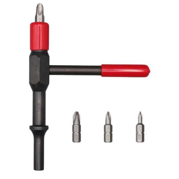 Shake-N-Break Air Impact Screw Remover Loosens Rusted, Corroded, Over-Tigh...