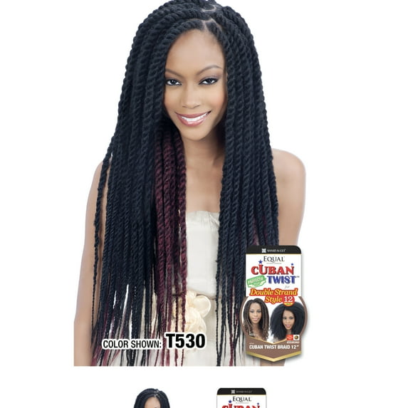 Shake-N-Go Cuban Twist Braid 30" 1B