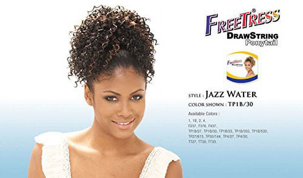 ShakeNGo FreeTress Synthetic Hair PonyTail Jazz Water (Color TP4