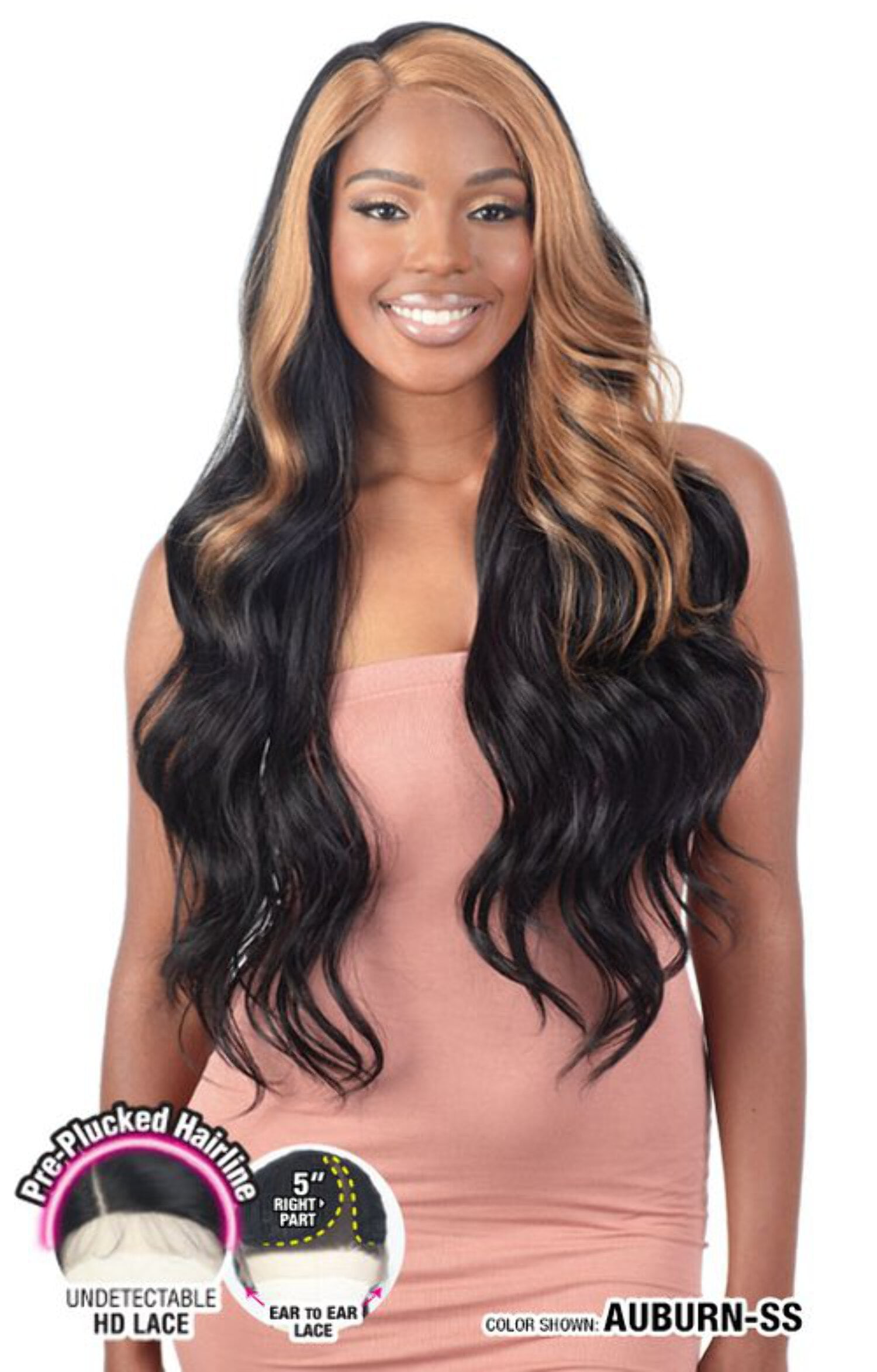 Shake 'N Go Freetress Equal Level Up Synthetic HD Lace Front