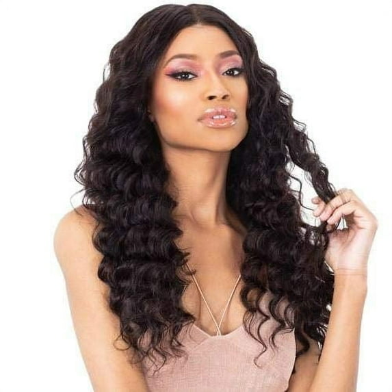 Shake N Go Virgin Human Hair Weave Ibiza Loose Deep 10" (NATURAL)