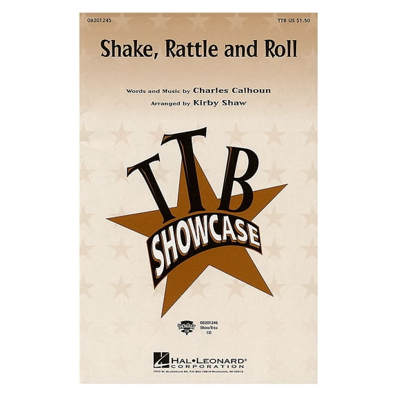 Shake, Rattle and Roll ShowTrax CD Pop Choral Series
