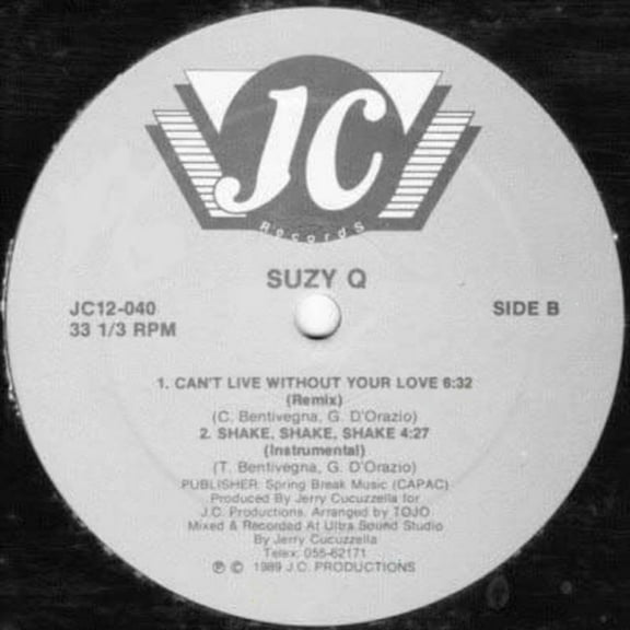 SUZY Q - Shake Shake Shake - Vinyl Records