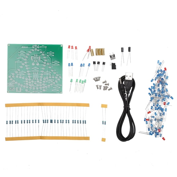 Shake Wind Bell LED Lamp Display Kit Electronic Circuit Fun Diy Parts Production Set