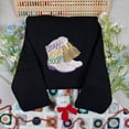 thumbnail image 1 of Shake Your Bootie Mardi Gras Embroidered Sweatshirt Hoodie, Cowboy Boots Carnival Parade Festival Outfit., 1 of 4