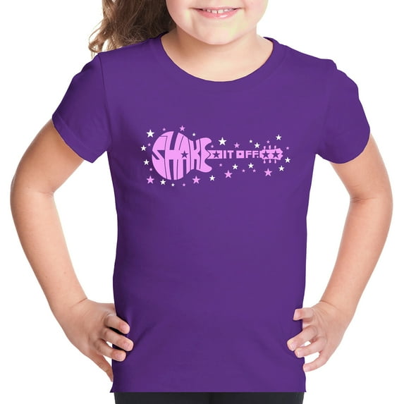 Shake it Off - Girl's Word Art T-Shirt