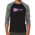 thumbnail image 1 of Shake it Off - Men's Raglan Baseball Word Art T-Shirt, 1 of 2