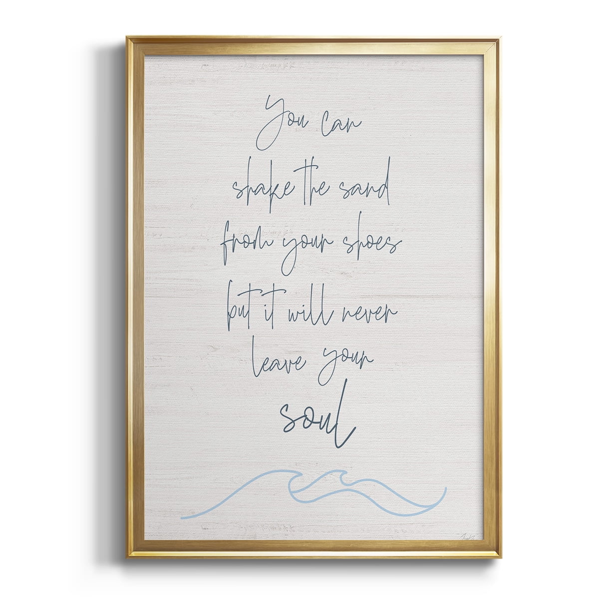 Shake the Sand Premium Classic Framed Print - Ready to Hang