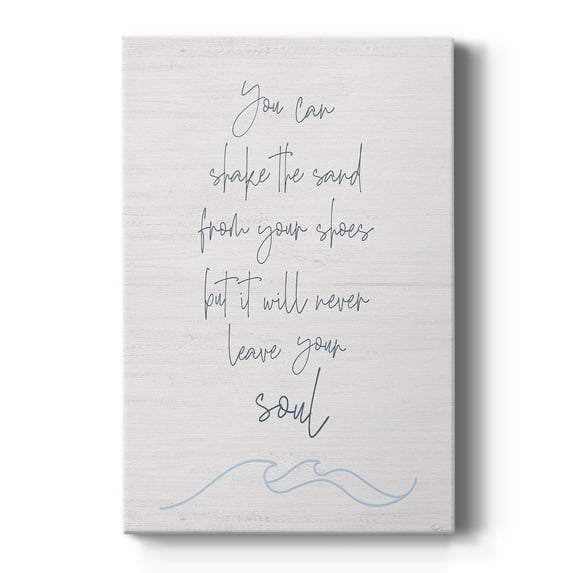 Shake the Sand Premium Gallery Wrapped Canvas - Ready to Hang