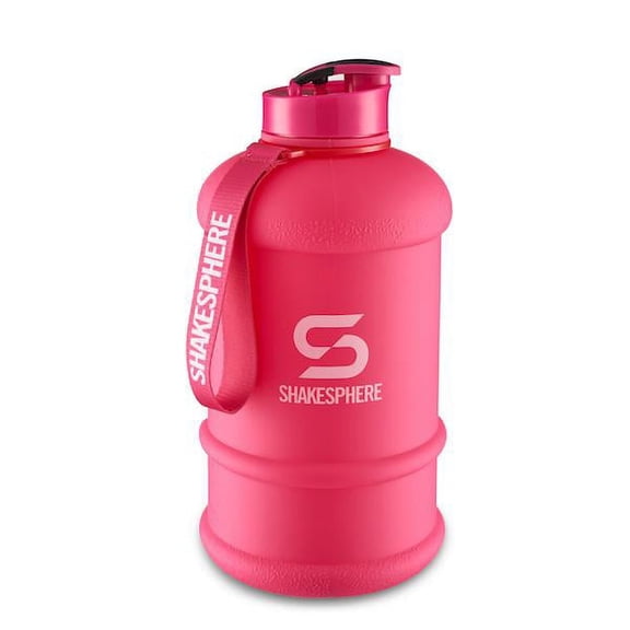 ShakeSphere 1.3 Liter Pink Hydration Jug With White Logo