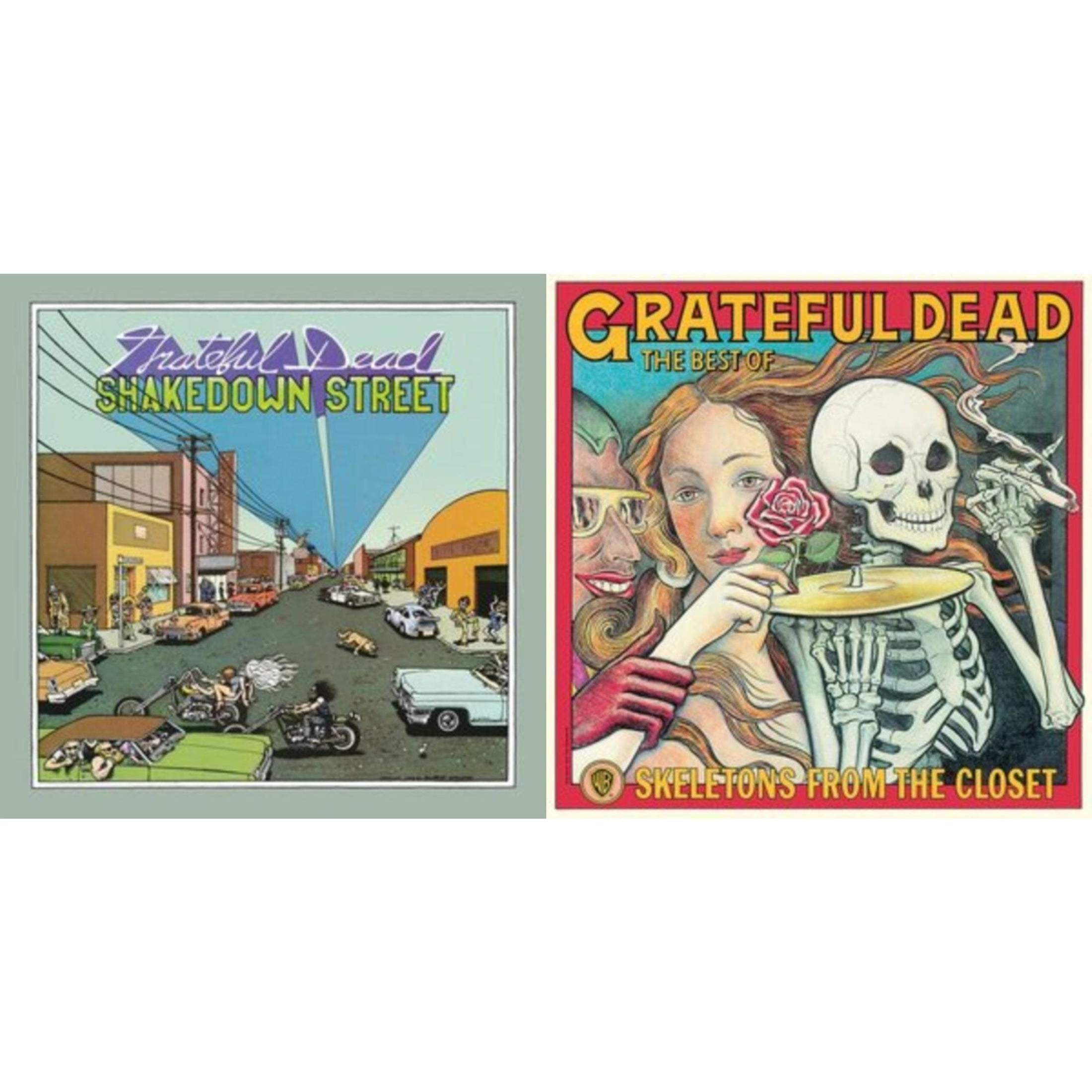 Shakedown Street & Skeletons From The Closet: The Best Of Grateful Dead [LP Vinyl Bundle]
