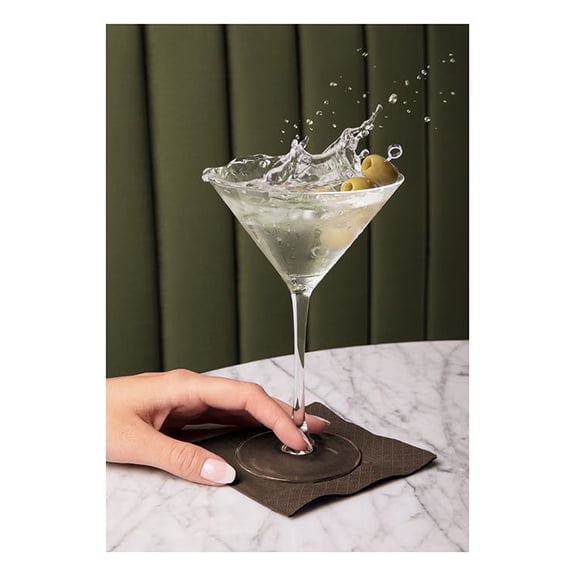 Shaken Not Stirred Print Wall Art, Modern Wall Decor For Living Room Bedroom, 8x12 UNFRAMED