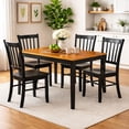 thumbnail image 1 of Shaker 5-Piece Dining Set - Black, 1 of 7