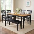 thumbnail image 1 of Shaker 6-Piece Dining Set - Black, 1 of 6