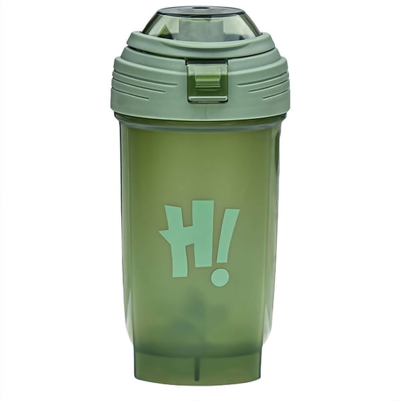 Shaker Bottle Holds Up to 500ml PP Food Grade Material Fitness Sport Capacity Cup Plastic Water Water Bottle Large VJKR