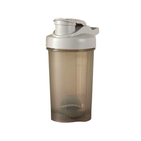 Shaker Bottle for Protein Powder, Classic Loop Top & BPA Free,Secure Screw-On Lid, Stay Open Flip Cap 500ML