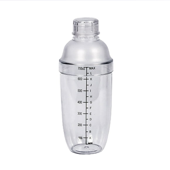 Shaker Cocktail Mixer Cups Clear Milk Tea Bar Hand Shake Plastic Cup Martini Shakers Bartender Margarita Bottle