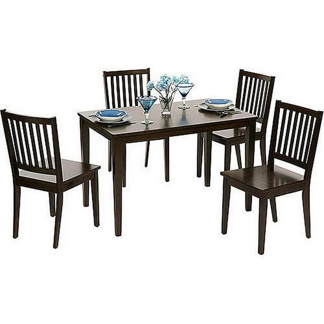 Shaker Dining Chairs, Set of 4, Espresso