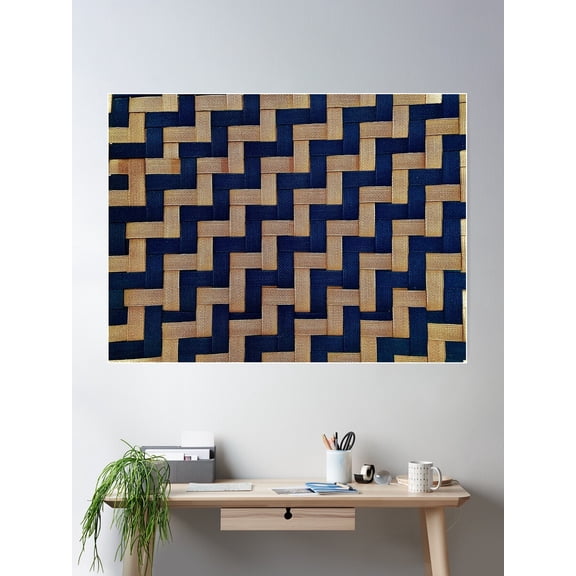 Shaker Seat 2 Poster Wall Art, Modern Wall Decor For Living Room Bedroom, 8x12 UNFRAMED