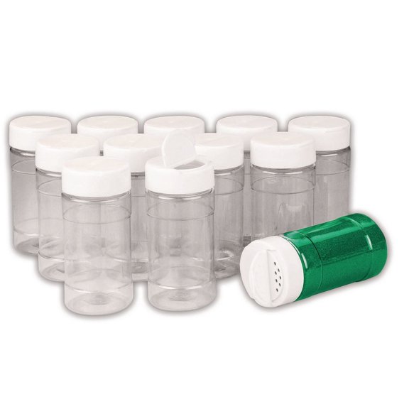 Shaker Top Bottles (Pack of 12)