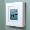 thumbnail image 1 of Shaker White Wall-Mount Picture Perfect Medicine Cabinet by Fox Hollow Furnishings - 19 7/8" H x 16 7/8" W x 5 1/8" D, 1 of 2