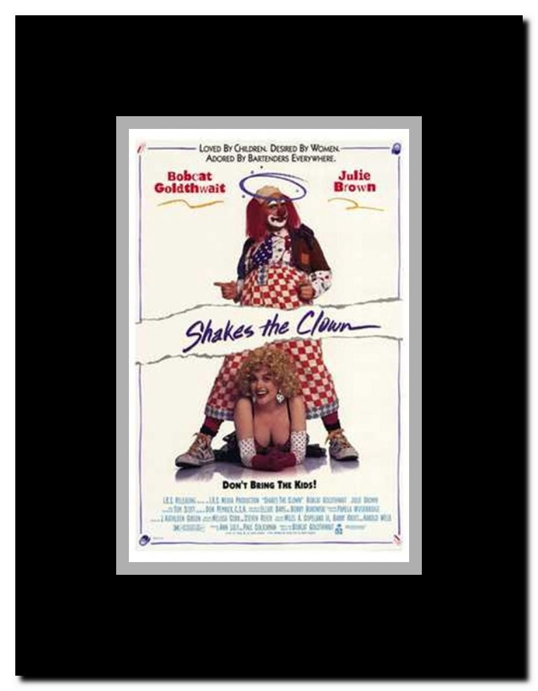Shakes the Clown Framed Movie Poster