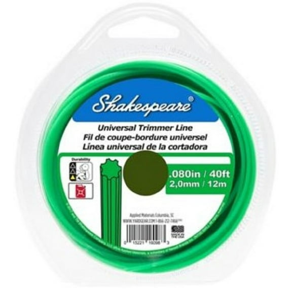 Shakespeare 17264 Universal Geared Trimmer Line 0.08 Inch x 40ft