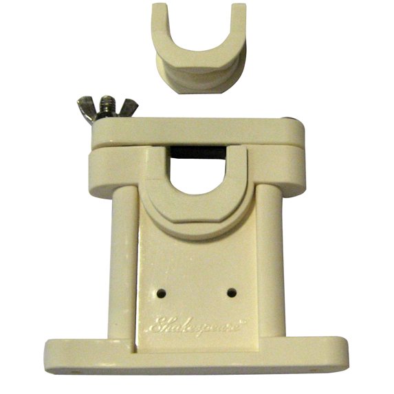 Shakespeare 408-R Upper Bracket, White Molded Plastic