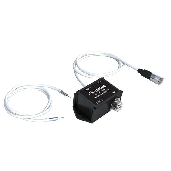 7" White and Black AM FM VHF 4357 - S Base Load Separator