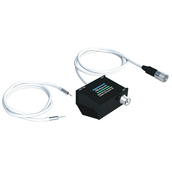 Shakespeare 4357-S Base-Loaded AM / FM / VHF Separator | Bundle of 2