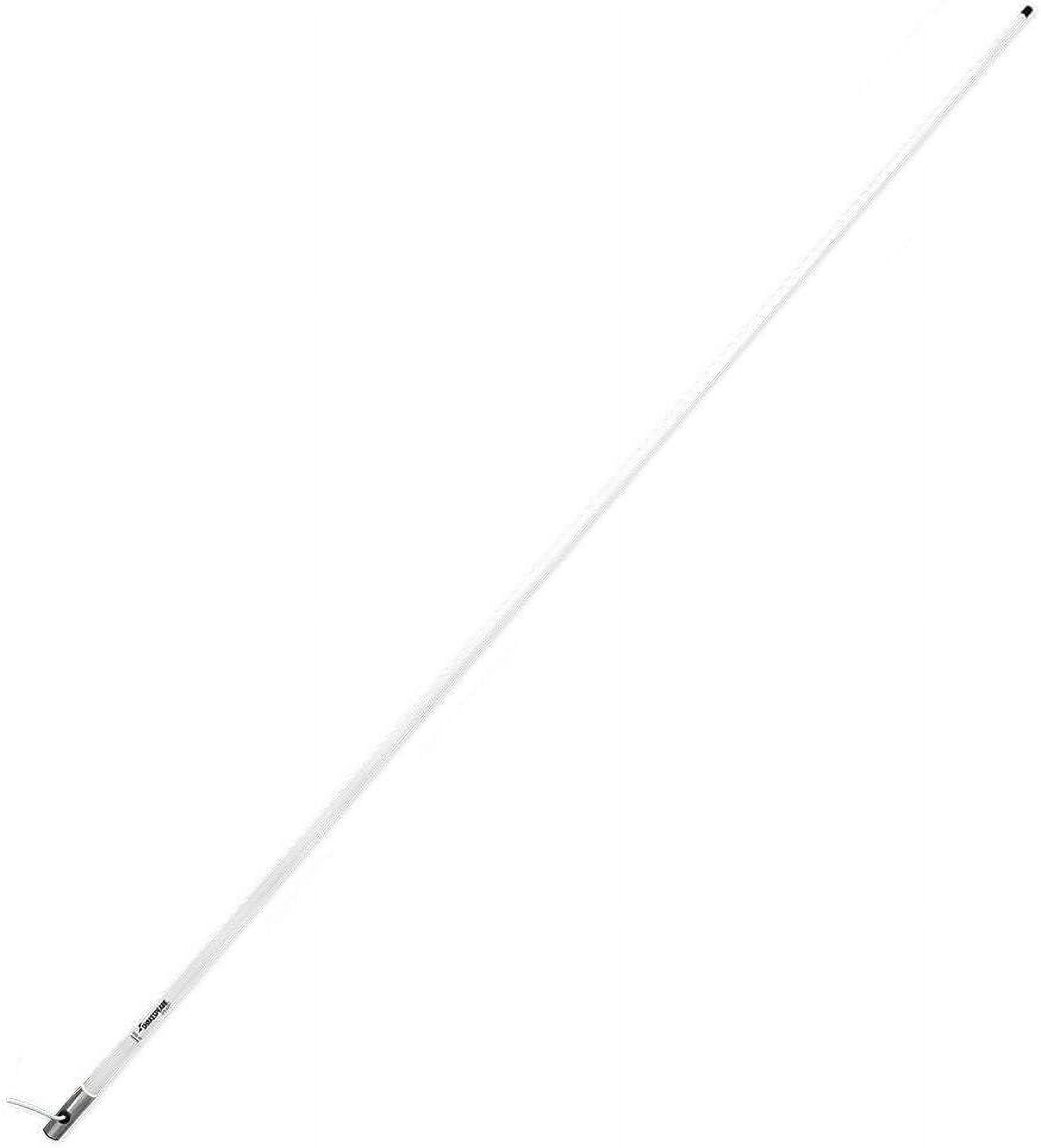 Shakespeare 5235XT 8' Galaxy AM / FM Entertainment Band Antenna, white