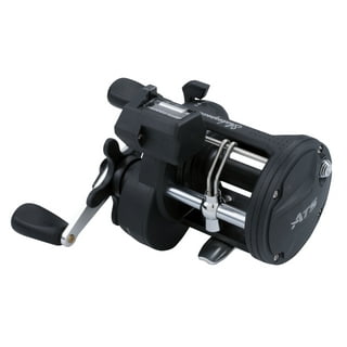 Spring Park 6+1 Ball Level Wind Trolling Reel with Line Counter Saltwater Boat Fishing Reels, Gold
