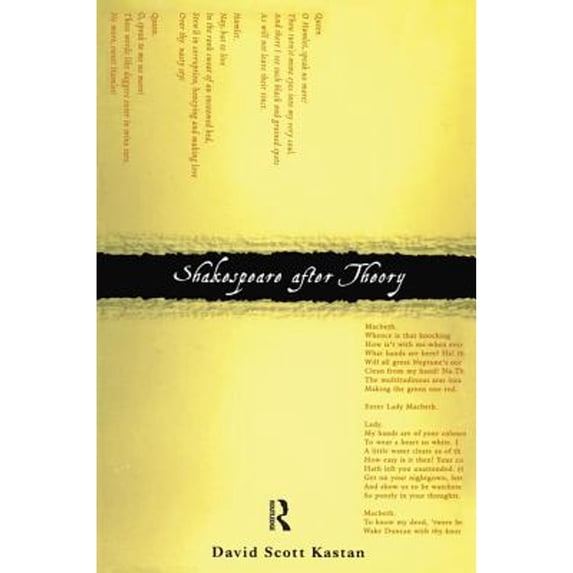 Pre-Owned Shakespeare After Theory (Paperback) 0415901138 9780415901130