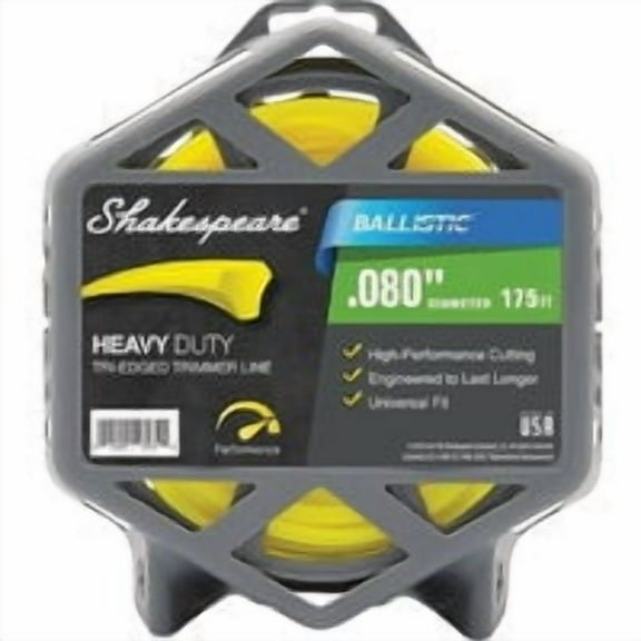 Shakespeare Mono Ballistic Universal Trimmer Line - 0.080 In. Diameter - 175 Ft. Roll