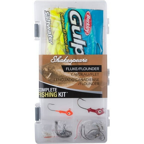 Shakespeare Catch More Fish Fluke & Flounder Tackle Box Kit
