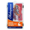 thumbnail interactive-video image 1 of Shakespeare Catch More Fish Catfish Tackle Box Kit, Fishing Tackle Box with Tackle, 1 of 5