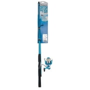 Shakespeare Catch More Fish Saltwater Spinning Kit, 6'6" Medium Heavy Fishing Rod, 50 Size Reel