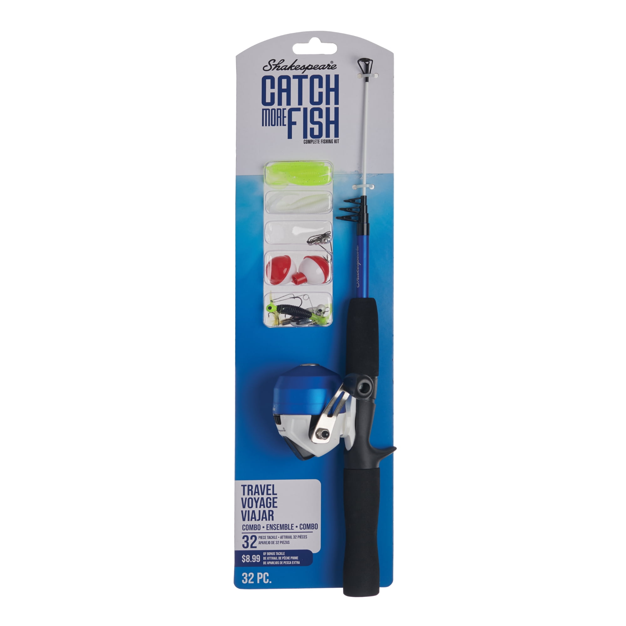 Buy Shakespeare Catch More Fish Spinning Beach / Surfcasting Package 10ft  8-12kg 3pc online at