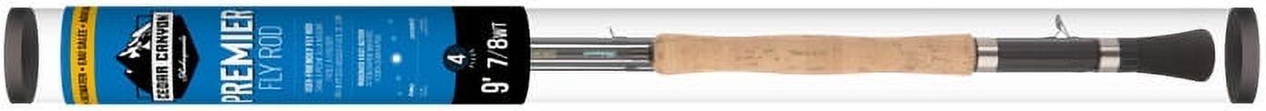 Shakespeare Cedar Canyon Premier Fly Fishing Rod and Reel Combo Medium Fast Action