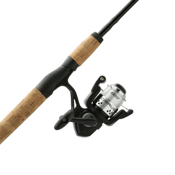 Shakespeare Cirrus Spinning Fishing Combo, 6'6" Medium Rod, 3000 Size Reel