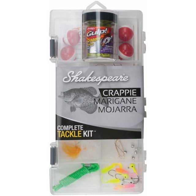 Shakespeare Complete Crappie Tackle Box Kit