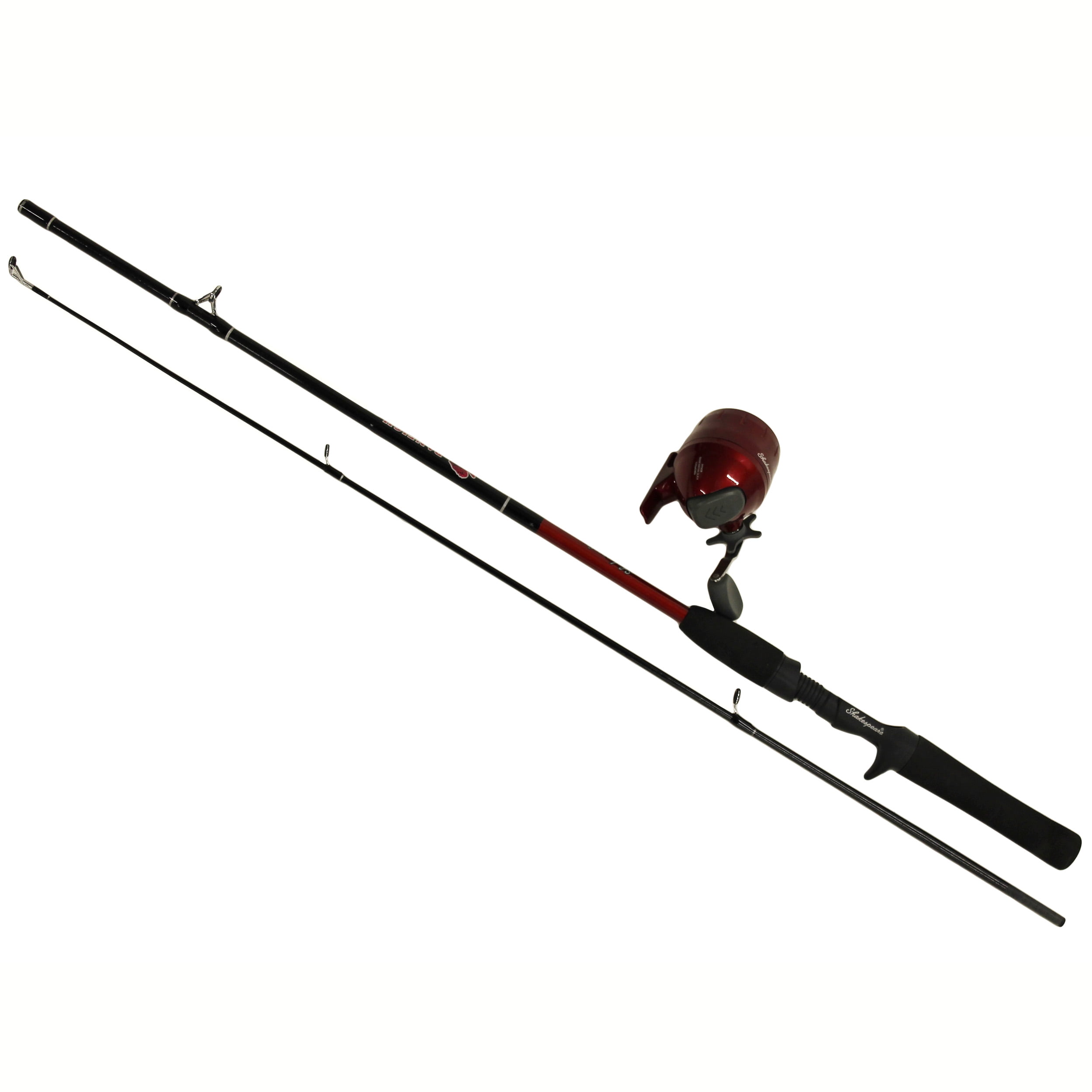 Shakespeare Complete Telescopic Spincast Reel and Fishing Rod Kit 