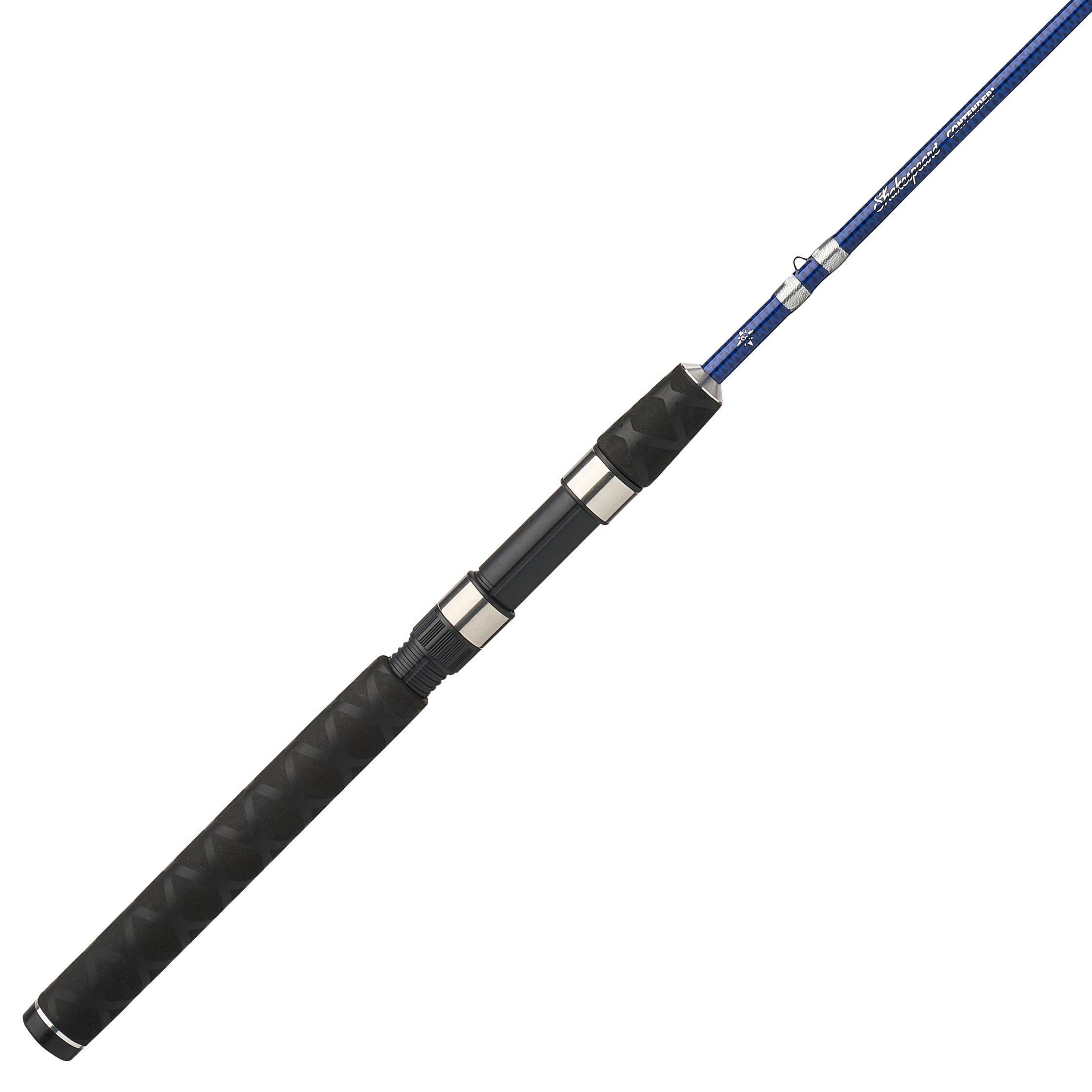 Shakespeare 7' Contender Spinning Rod, 2-Piece Saltwater Fishing Rod