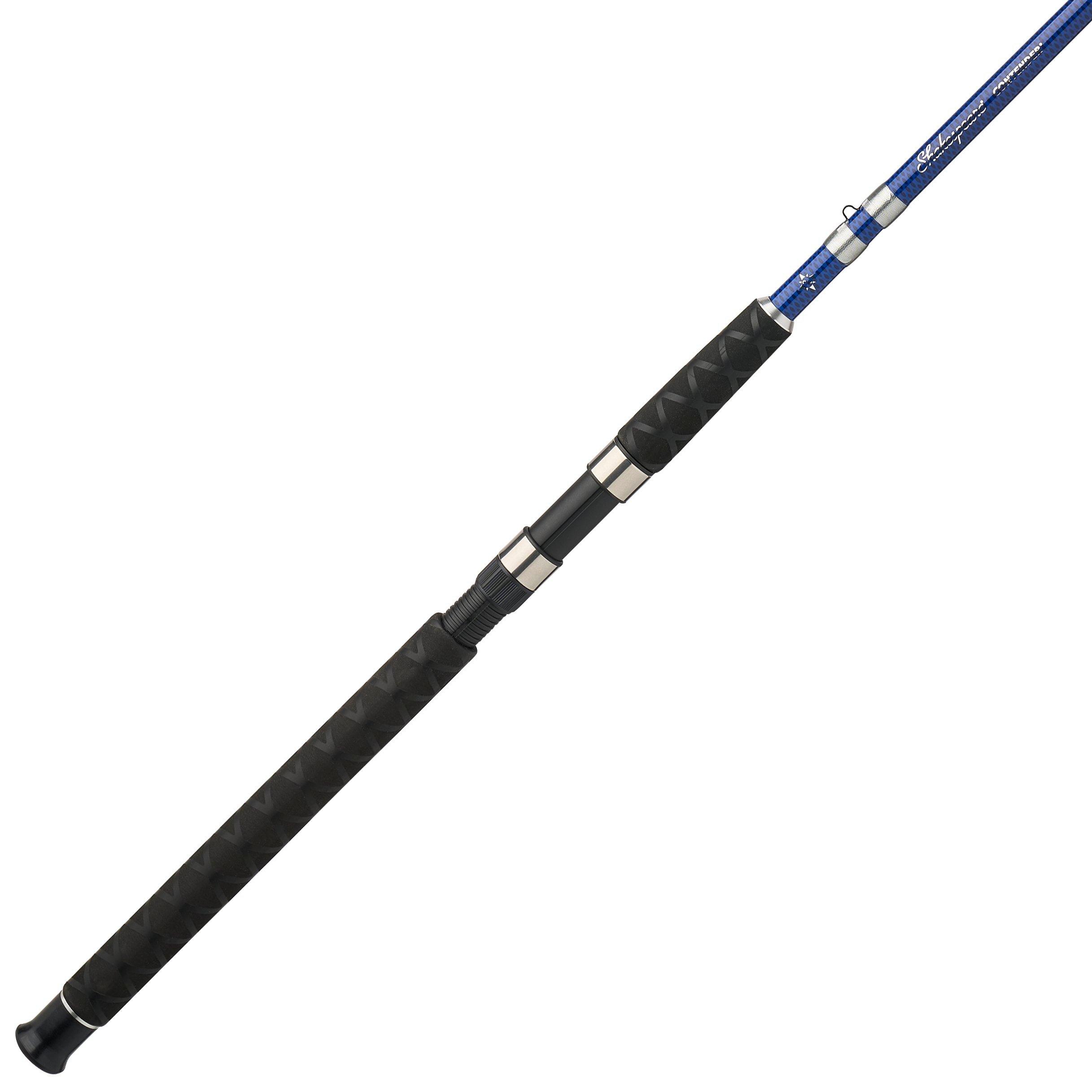 Shakespeare 9' Contender Spinning Rod, 2-Piece Saltwater Fishing Rod