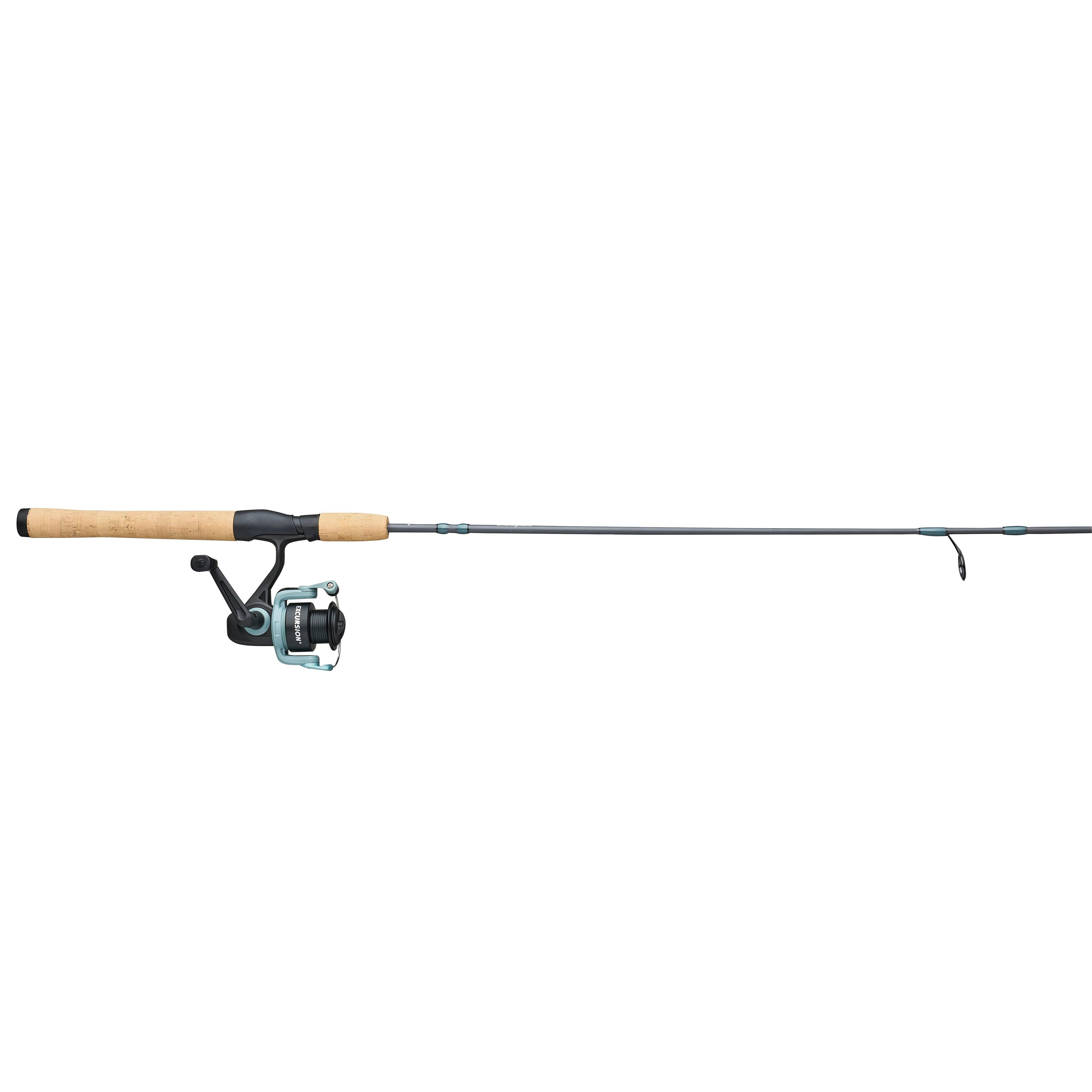 Shakespeare Excursion Spinning Fishing Combo, 6' Light Rod, 2500