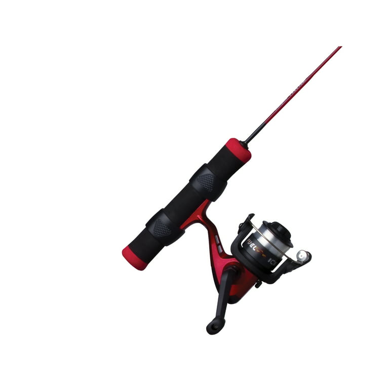Shakespeare Fuel Ice Fishing Rod and Spinning Reel Combo 