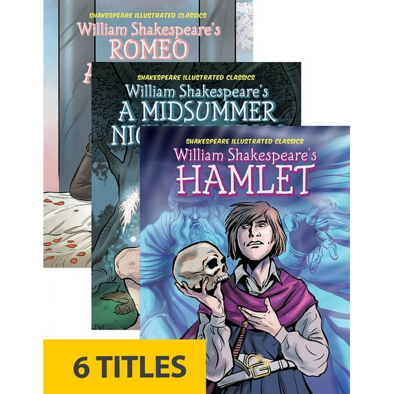 Shakespeare Illustrated Classics (Set of 6) (Paperback)