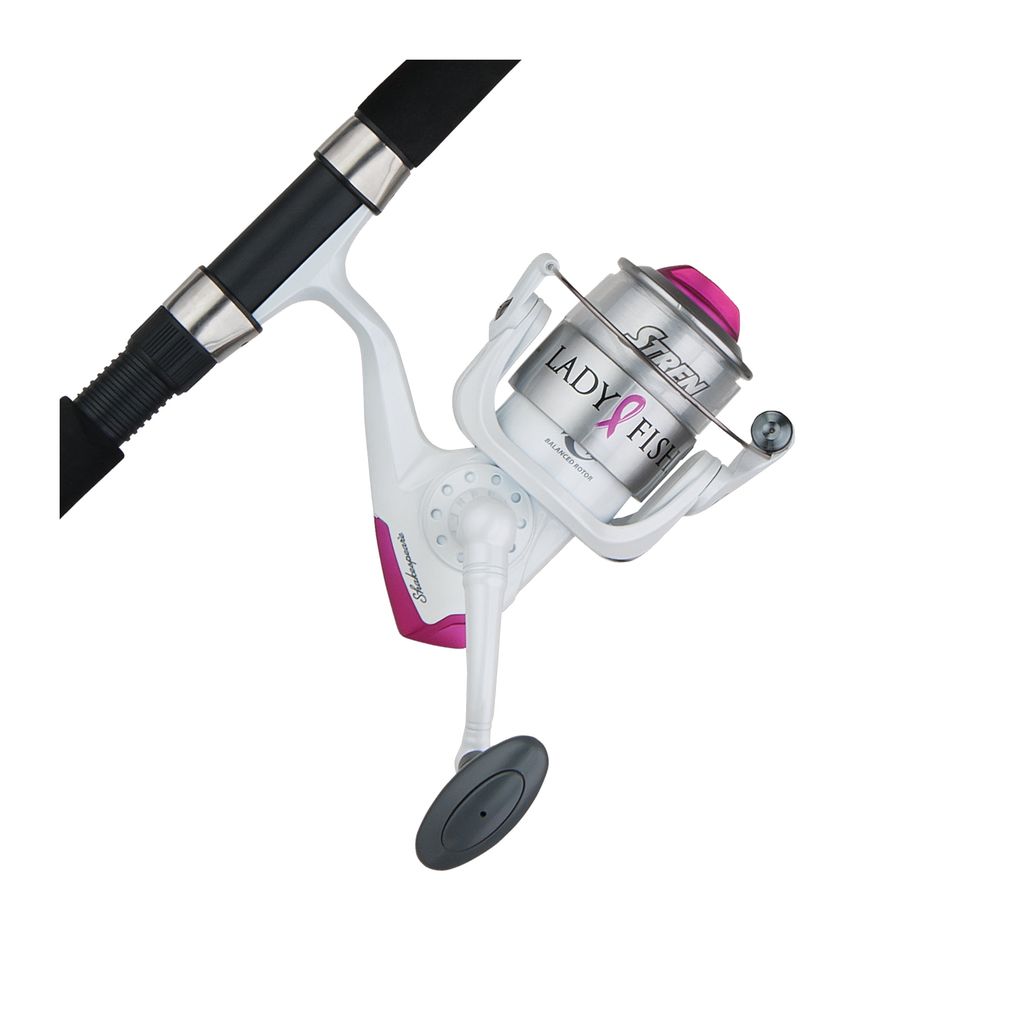 Shakespeare Lady Fish Spinning Reel and Fishing Rod Combo