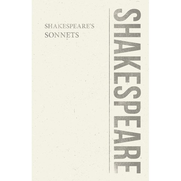 Shakespeare Library Shakespeare's Sonnets, (Paperback)
